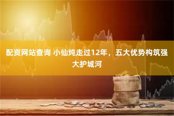 配资网站查询 小仙炖走过12年，五大优势构筑强大护城河